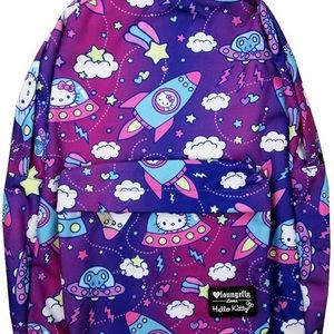 Loungefly Hello Kitty Full Size Backpack Space Theme.